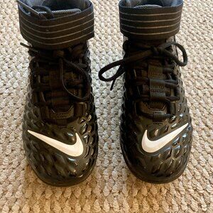 Nike Mens Force Savage Pro 2 Football Cleats Round Toe AV1186-001 Size US8 Black